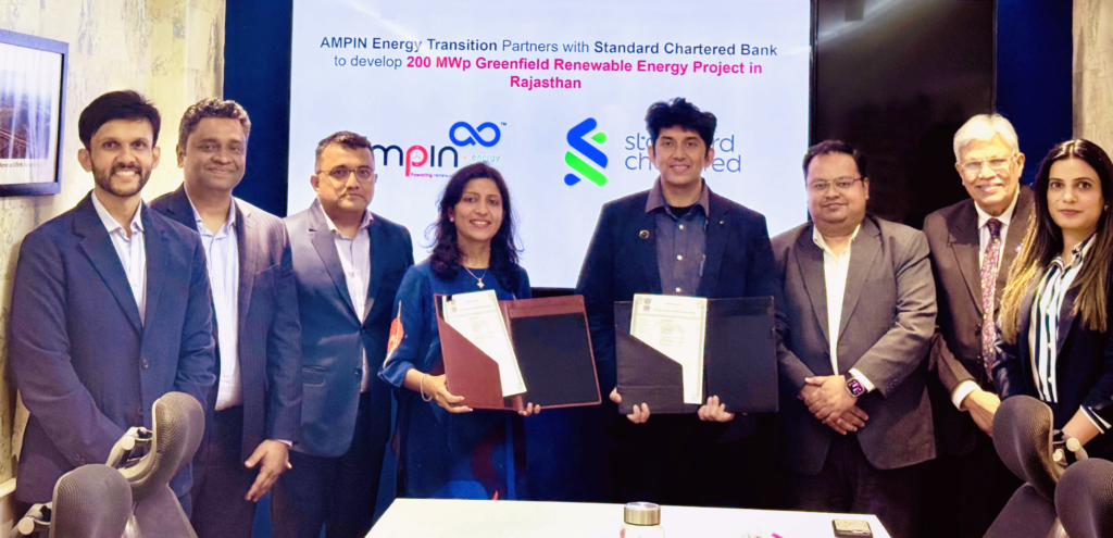 AMPIN Energy Transition Secures Financial Closure for 200MWp Solar-Wind Hybrid Project in Rajasthan