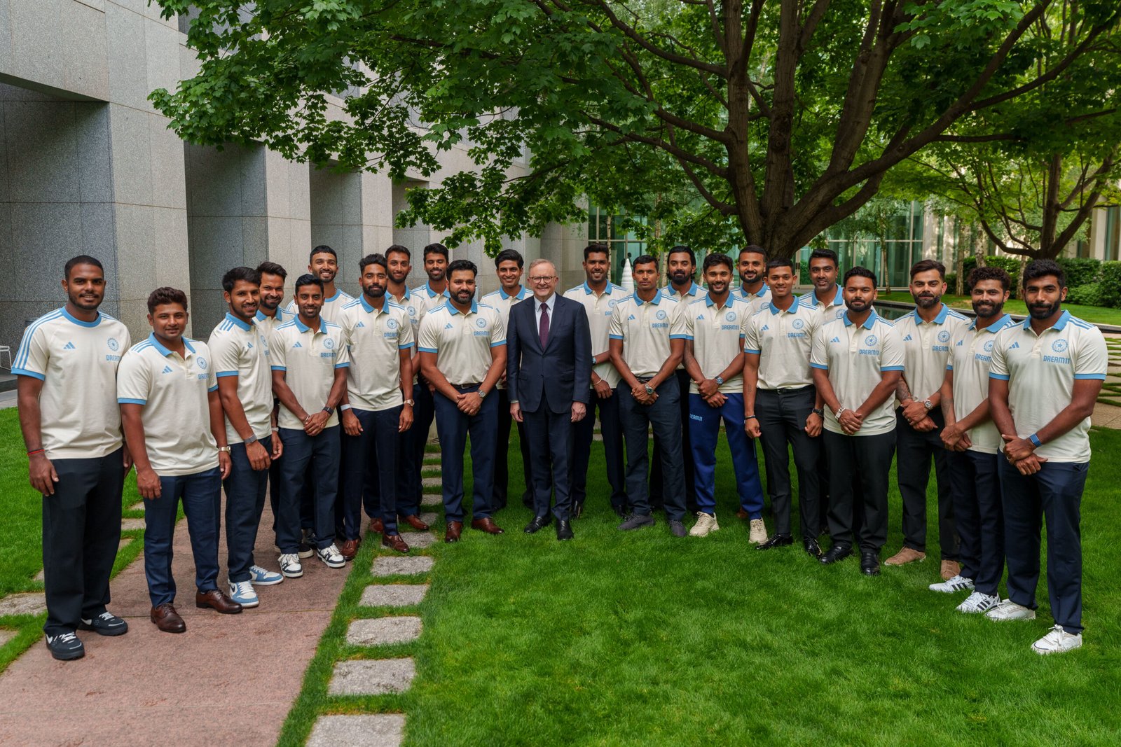 Indian Team in Australia (Image credit: BCCI)