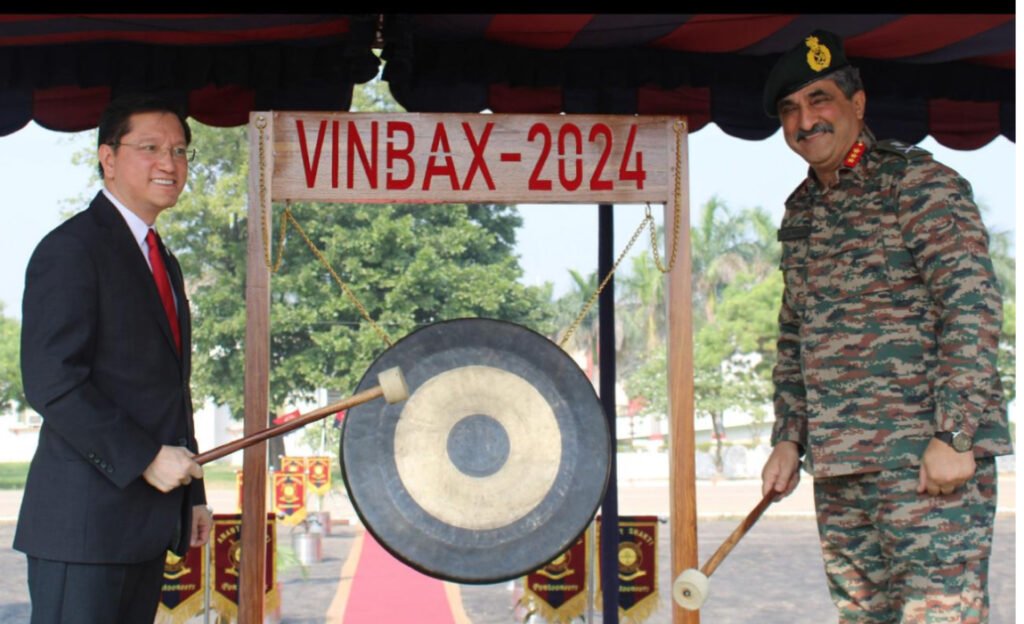 India Vietnam Joint Military Exercise VINBAX 2024 Commences at Ambala