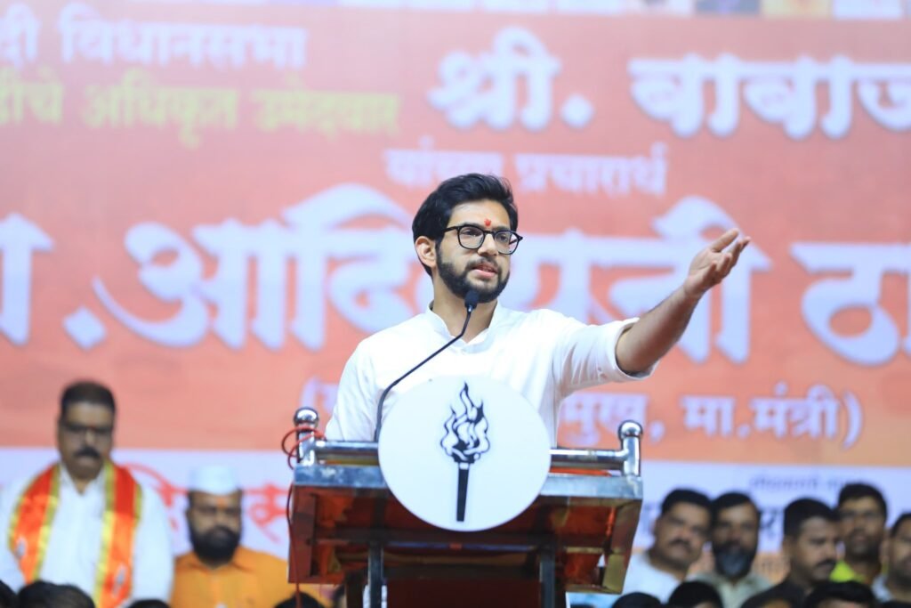 “Redeveloping Dharavi for Whom?” Aaditya Thackeray Questions Adani’s Role at IMC Conference “Redeveloping Dharavi for Whom?” Aaditya Thackeray Questions Adani’s Role at IMC Conference