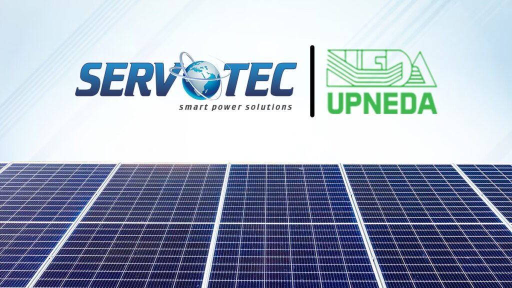 Servotech Secures Order of 2 MW On-grid Solar Power Plant from UPNEDA