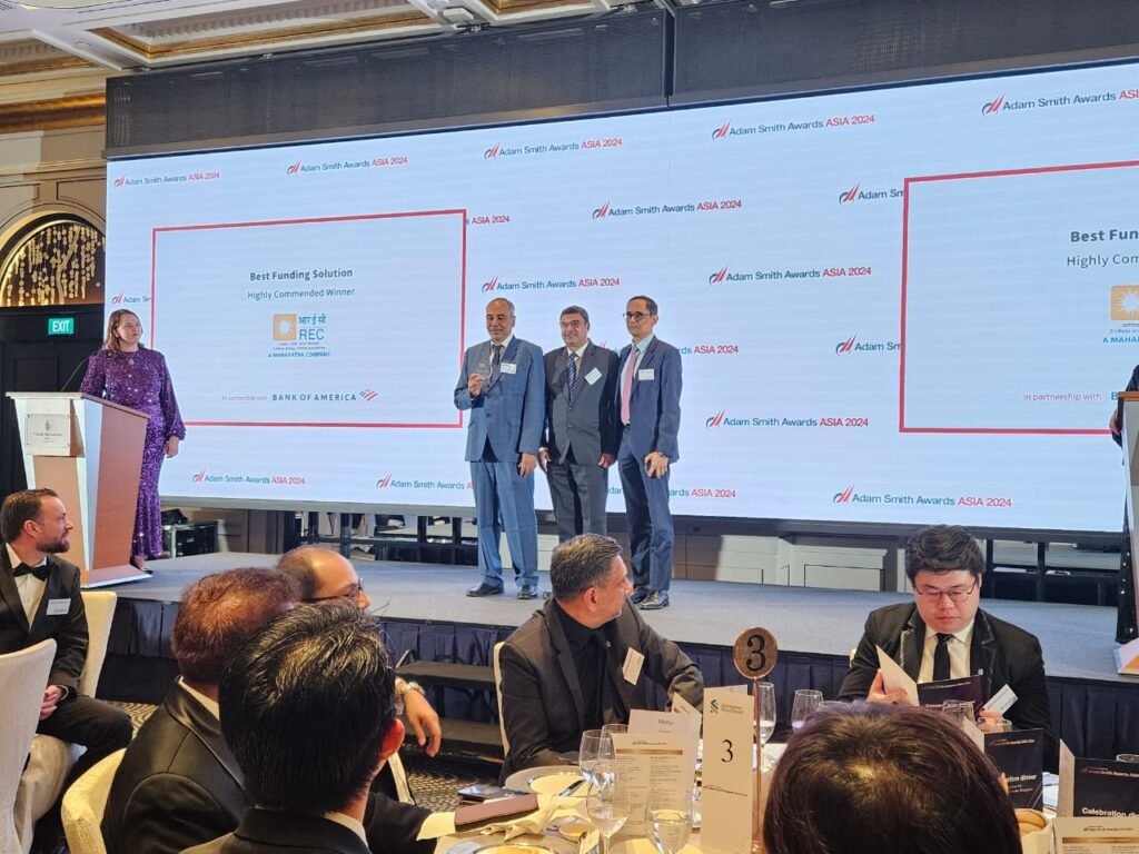REC Limited receives Adam Smith Awards ASIA 2024 for Best Funding Solution