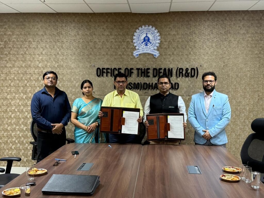 IIT (ISM) Dhanbad and sentra.world Partner to Drive Sustainability in Indian Steel Sector through Biochar Research