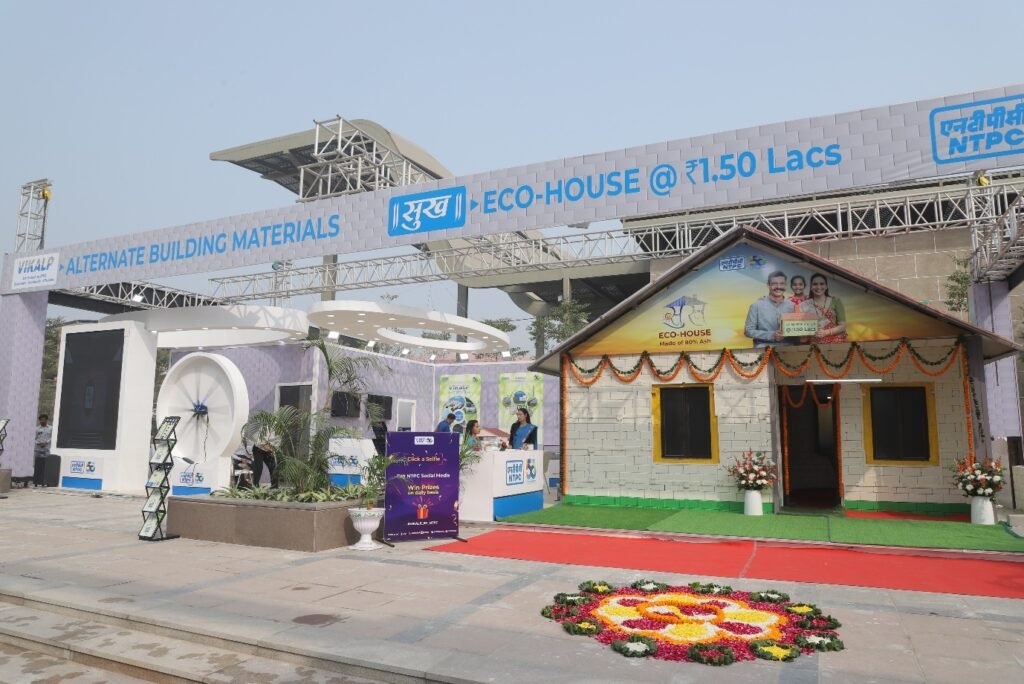 Sustainable Housing Solutions: NTPC Showcases Fly Ash-based Eco-House ‘Sukh’ Within ₹ 1.5 Lakh at IITF 2024