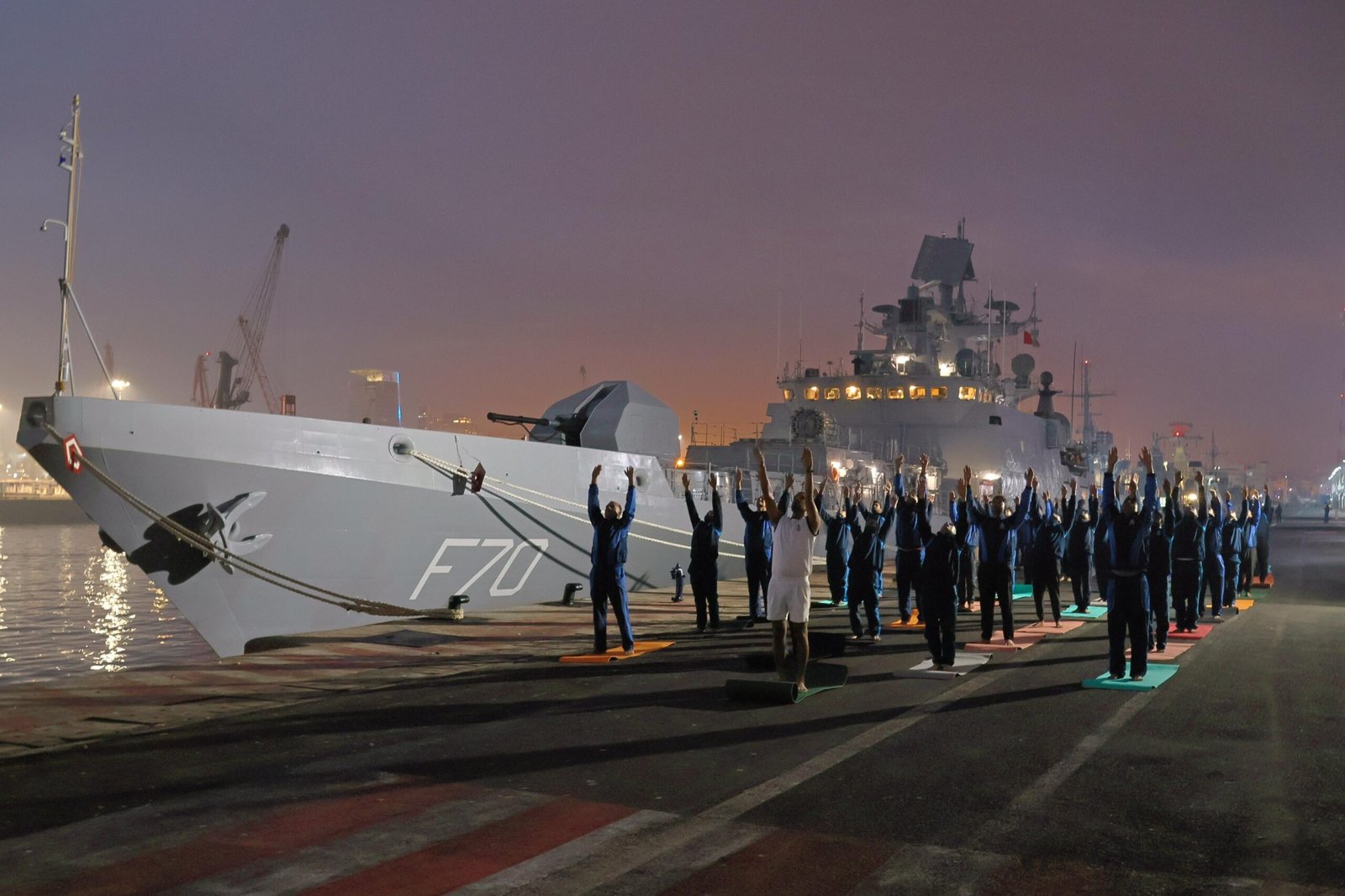 Tushil docked at Casablanca