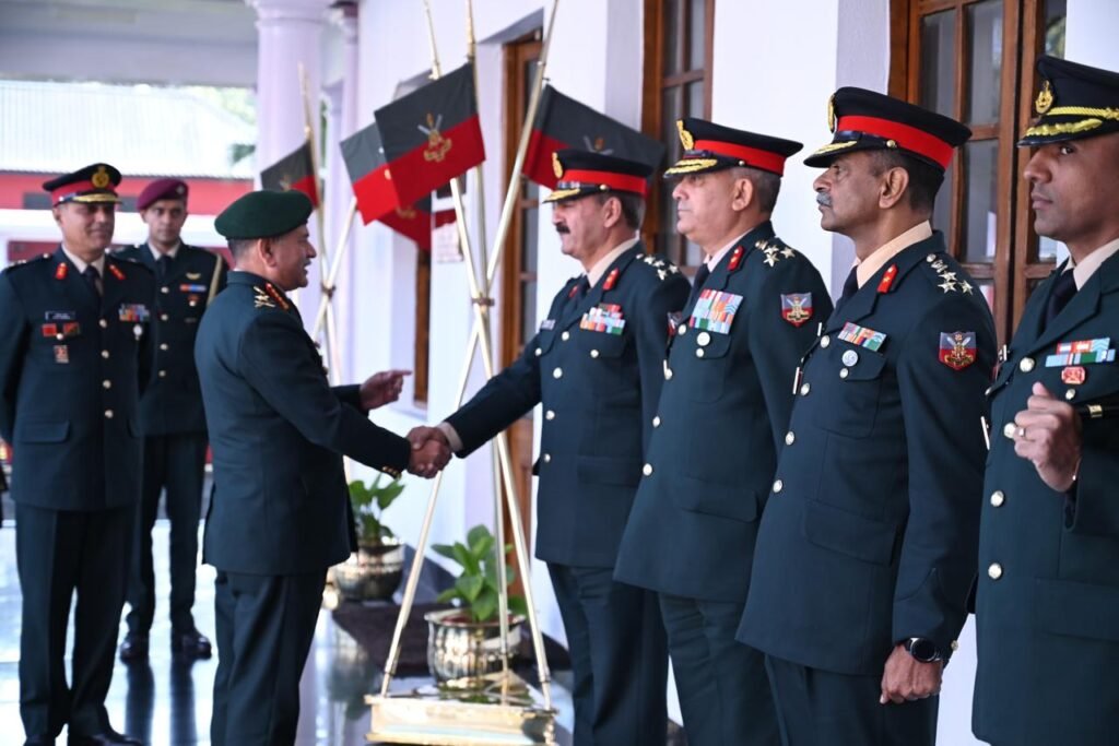 Army Chief Upendra Dwivedi Visits Indian Military Academy