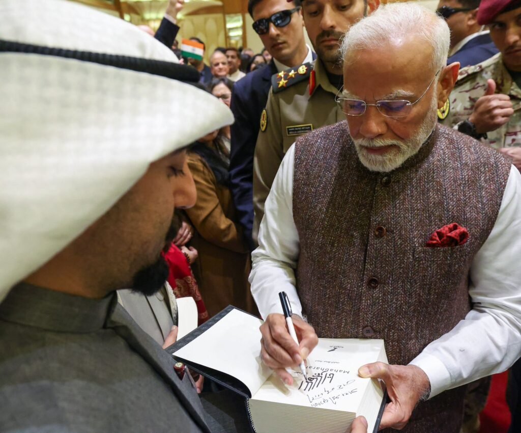 What Did PM Modi Write on Kuwait Visit?