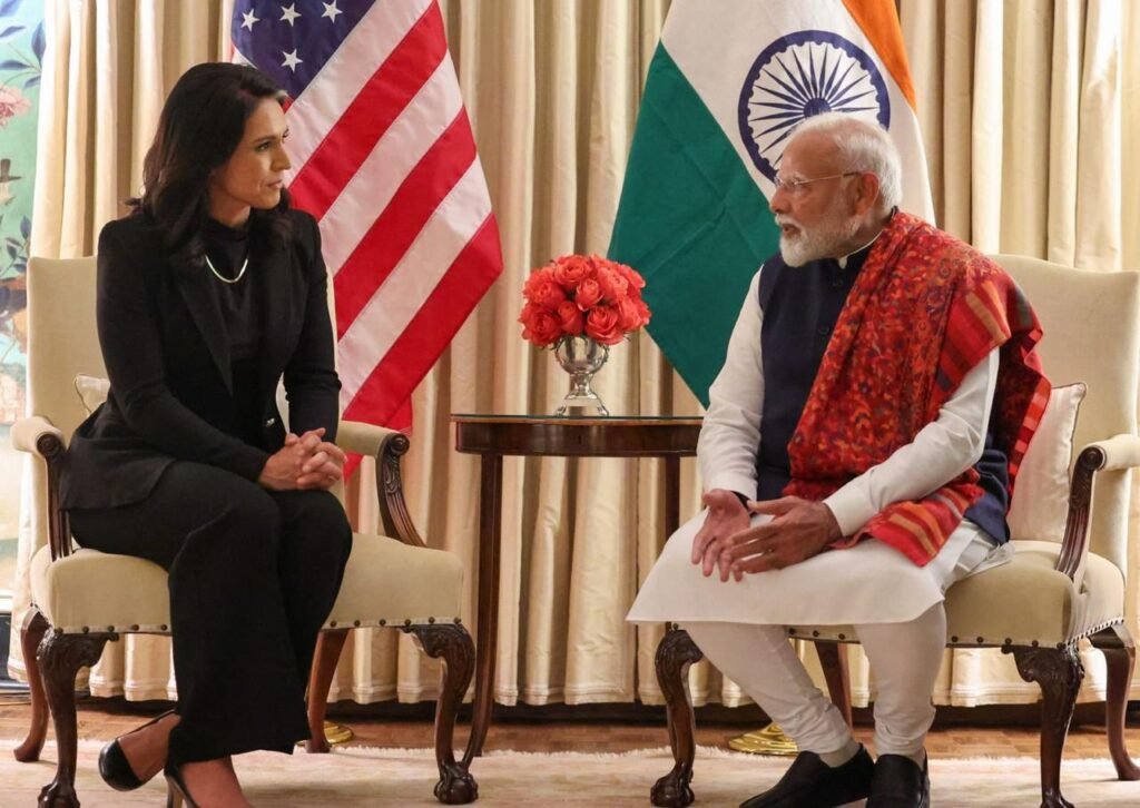 Tulsi Gabbard Meets PM Modi to Enhance Bilateral Intelligence cooperation