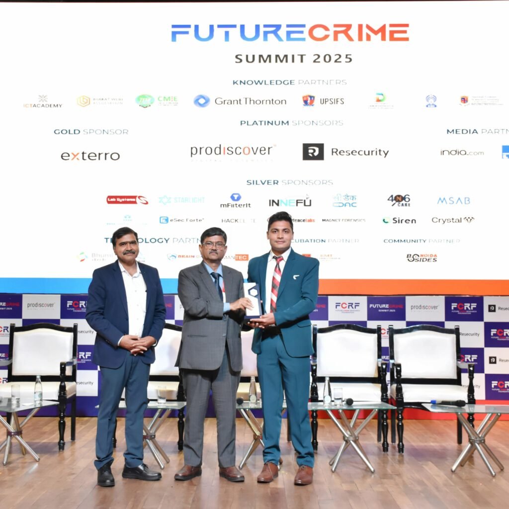 Brainfox Infotech Wins ‘Best Cyber Security Practices in Website Development’ Award at Future Crime Summit 2025