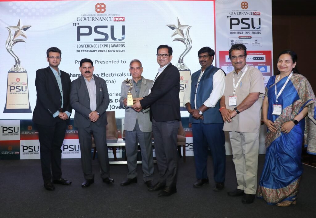 BHEL Recognized as Best PSU for HR Excellence, R&D Initiatives, and Learning & Development BHEL Recognized as Best PSU for HR Excellence, R&D Initiatives, and Learning & Development