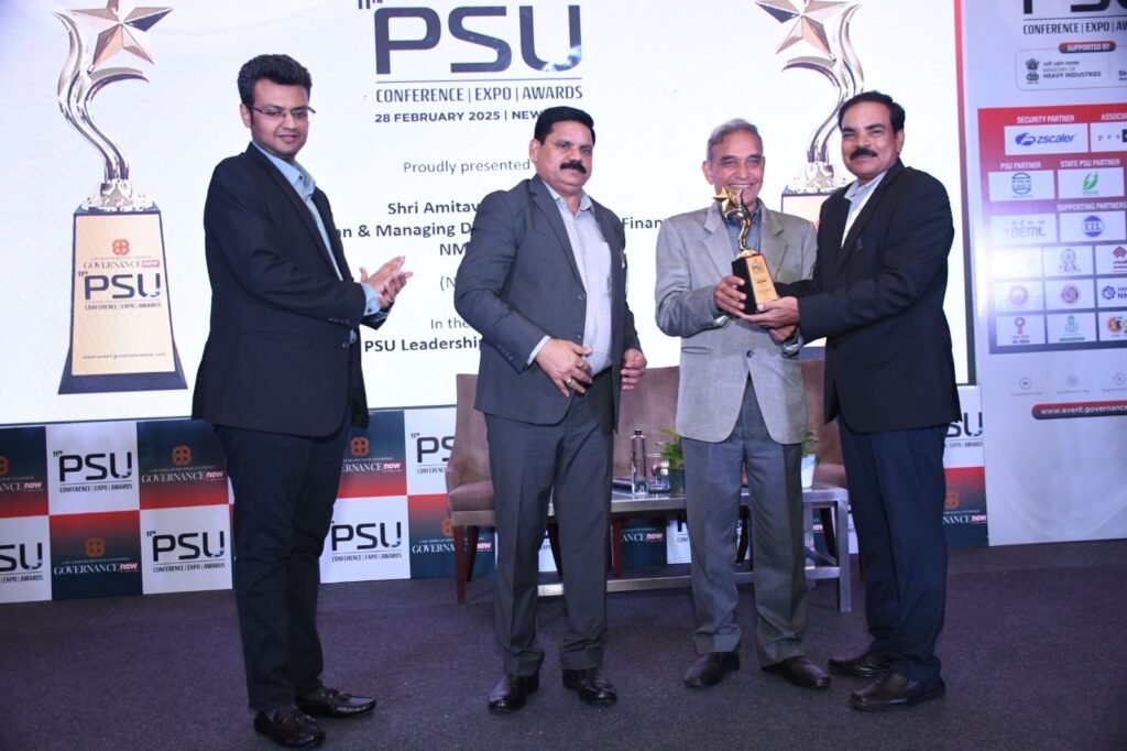 NMDC Outshines at Governance Now 11th PSU Awards