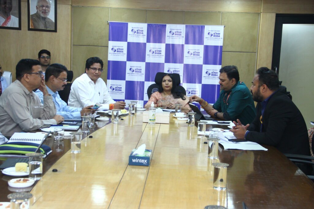 MNRE Secretary Reviews IREDA Performance and Strategic Initiatives