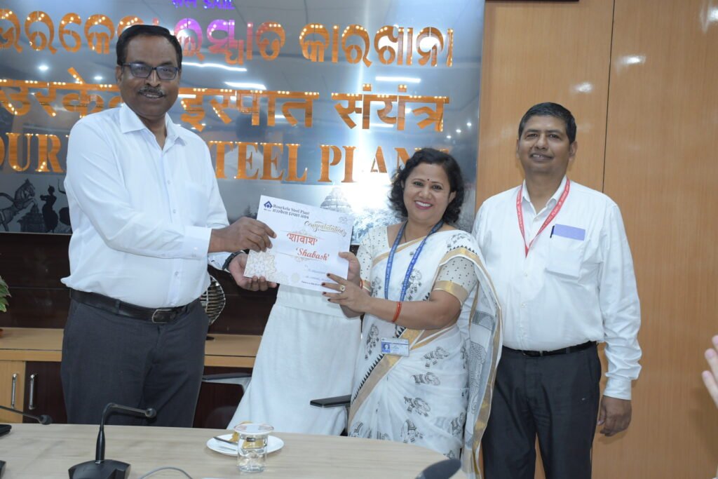 SAIL, Rourkela Steel Plant recognizes outstanding performances of employees under SAIL Shabash Scheme