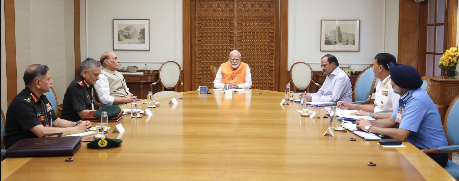 Pahalgam Attack: PM Modi Chairs Urgent Security Meet With NSA, CDS