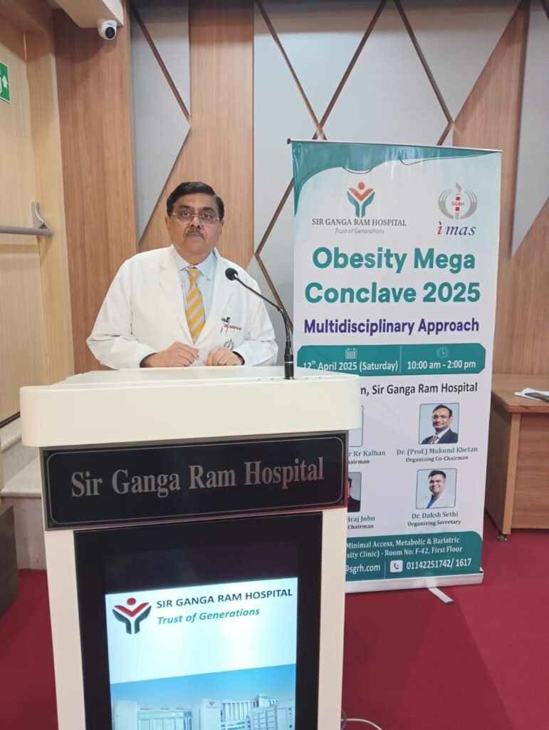 Sir Ganga Ram Hospital to host Pioneering “Obesity Mega Conclave 2025” – A Multispecialty Summit on Obesity & Its Systemic Impact