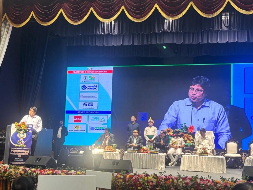 IREDA CMD Pradip Kumar Das Lauds CMA Leadership at 62nd National Convention