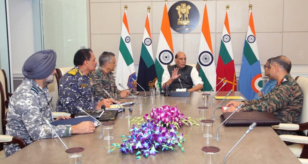 Defence Minister Chairs High-level Meeting to Review Security Situation Along Western Border
