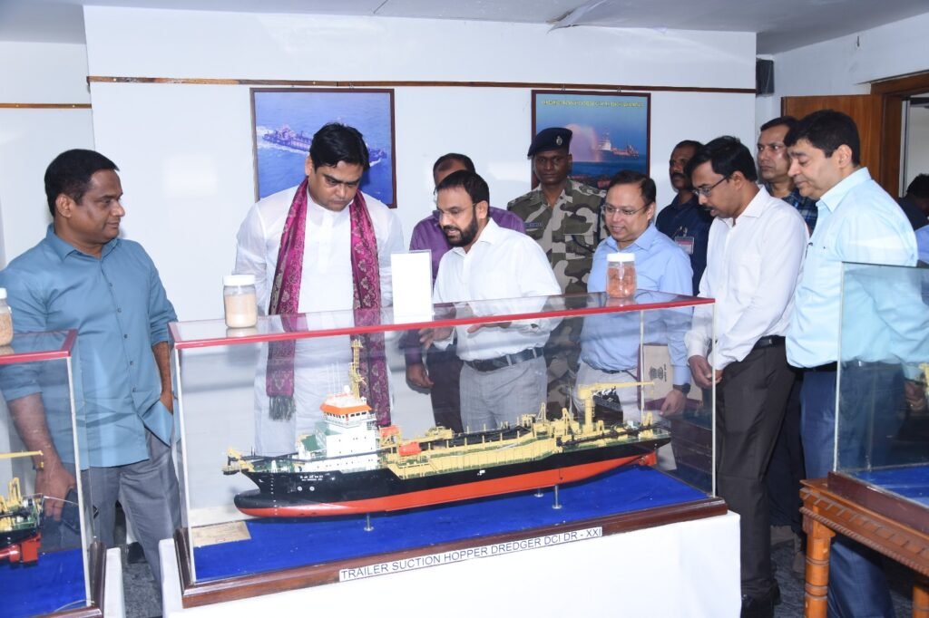 Union Minister Shantanu Thakur Visits DCIL Head Office in Visakhapatnam