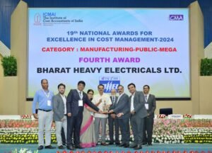 ICMAI National Award for Excellence in Cost Management – 2024