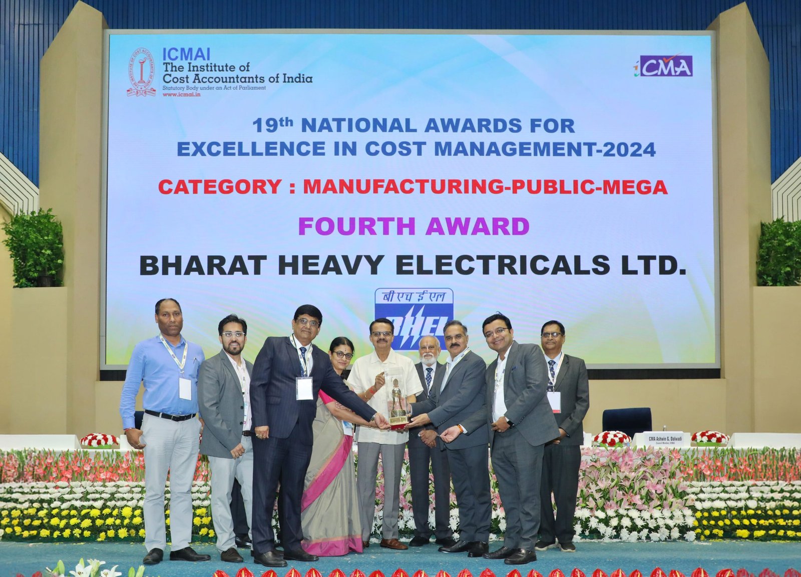 ICMAI National Award for Excellence in Cost Management – 2024