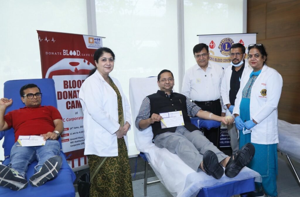 REC Limited Organizes Blood Donation Camp on World Blood Donor Day REC Limited Organizes Blood Donation Camp on World Blood Donor Day