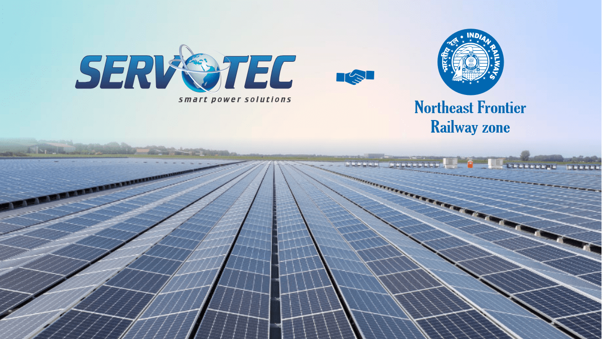 Servotech got solar order from Northeast-Frontier-Railway