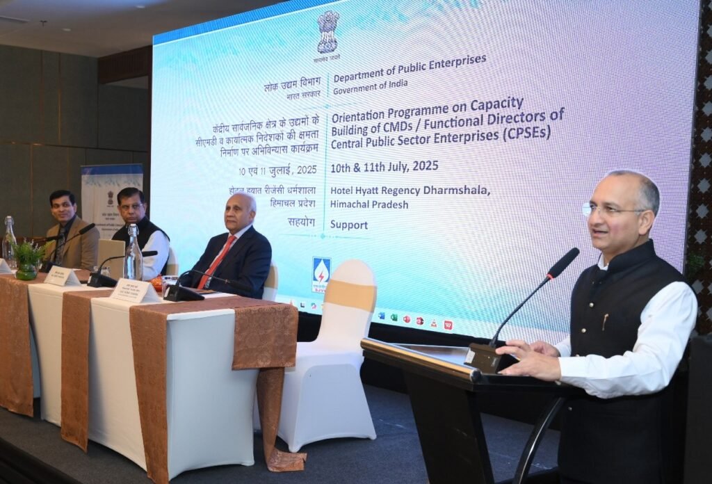 SJVN in collaboration with DPE organizes two-day Orientation Programme for CMDs and Directors of CPSEs SJVN in collaboration with DPE organizes two-day Orientation Programme for CMDs and Directors of CPSEs
