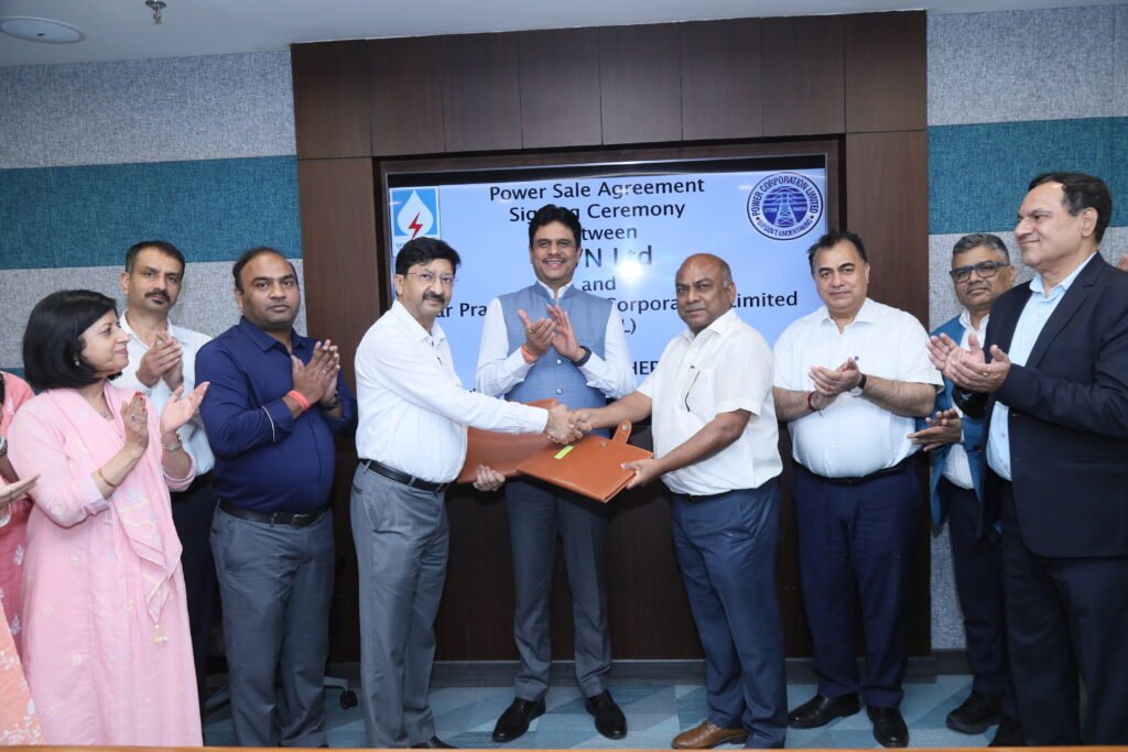 SJVN signs Power Sale and Power Purchase Agreements with UPPCL and NDMC