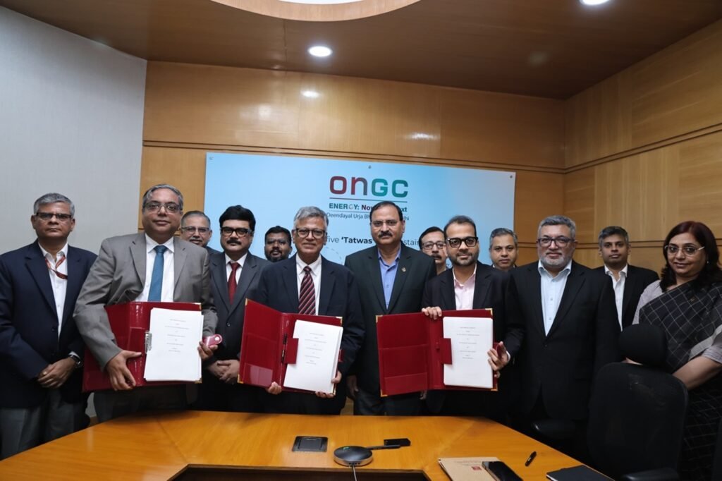 ONGC, BP Exploration (Alpha) Ltd, and Reliance Industries Ltd Sign Joint Operating Agreement for Offshore Block in Saurashtra Basin ONGC, BP Exploration (Alpha) Ltd, and Reliance Industries Ltd Sign Joint Operating Agreement for Offshore Block in Saurashtra Basin
