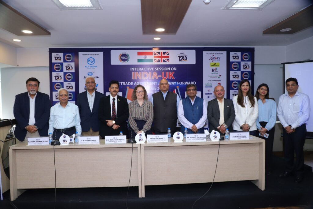 India–UK Free Trade Agreement To Boost Annual Trade By £25.5 Billion, Says UK Deputy Trade Commissioner At PHDCCI Event