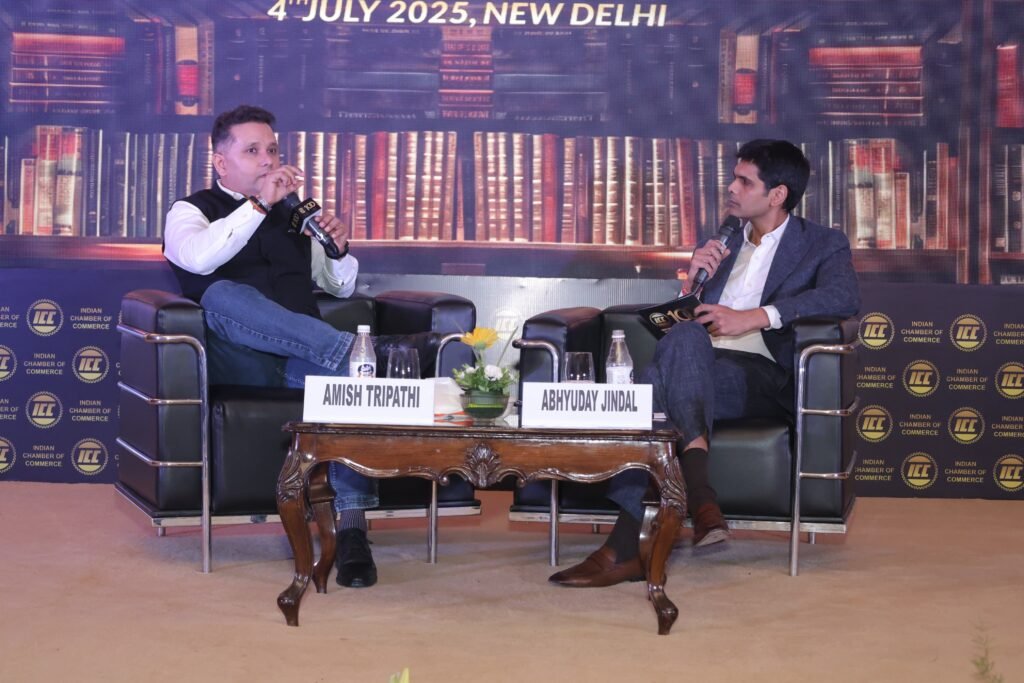 Indian Chamber of Commerce hosts literary evening with renowned author Amish Tripathi