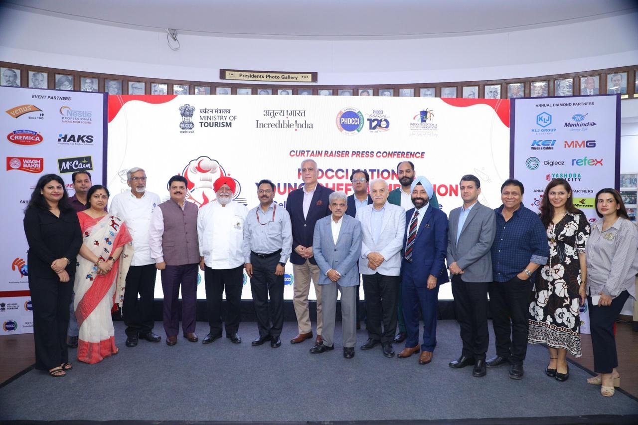 Young chefs at National Young Chef Competition 2025 – photo shared by @phdcci_tourism on X