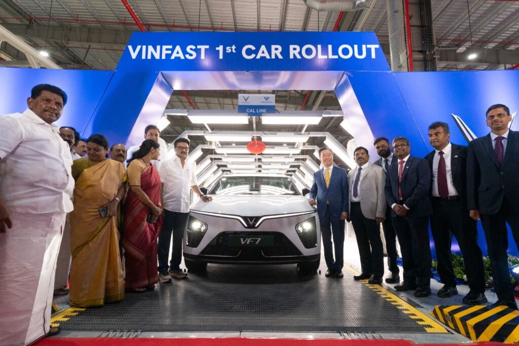 VinFast inaugurates electric vehicle assembly plant in Tamil Nadu VinFast inaugurates electric vehicle assembly plant in Tamil Nadu