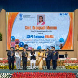 Bharat Heavy Electricals (BHEL) has won the prestigious ‘SCOPE Eminence Award in the Category of R&D, Technology Development & Innovation’ for the year 2022-23.
