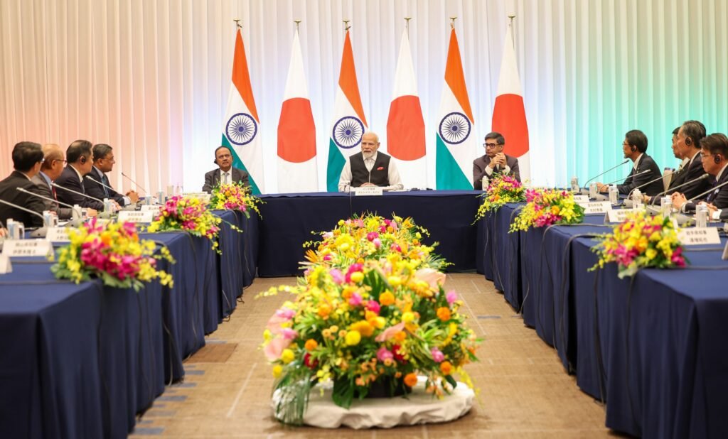 PM Modi interacts with Governors of Prefectures of Japan PM Modi interacts with Governors of Prefectures of Japan