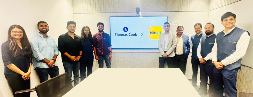 Thomas Cook India partners with Blinkit To deliver its Borderless Multicurrency cards to customers in minute