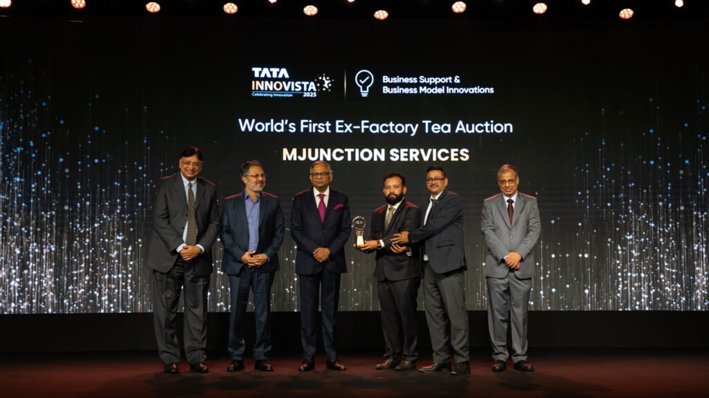 Mjunction Wins Tata Innovista 2025 for Groundbreaking Tea E-Auction Platform Mjunction Wins Tata Innovista 2025 for Groundbreaking Tea E-Auction Platform