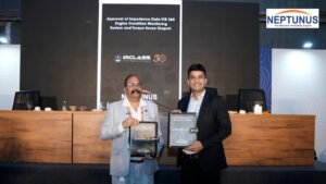 From left to right - P.K. Mishra (Managing Director, IRS) & Akshay Purohit (COO & Director, Neptunus Power)