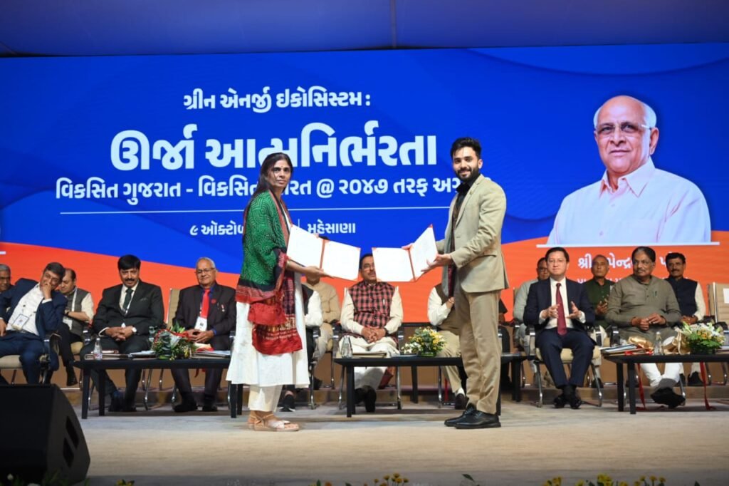 KP Group signs MoU to invest Rs. 8,000 crore for hydrogen and EV fuel stations in Gujarat