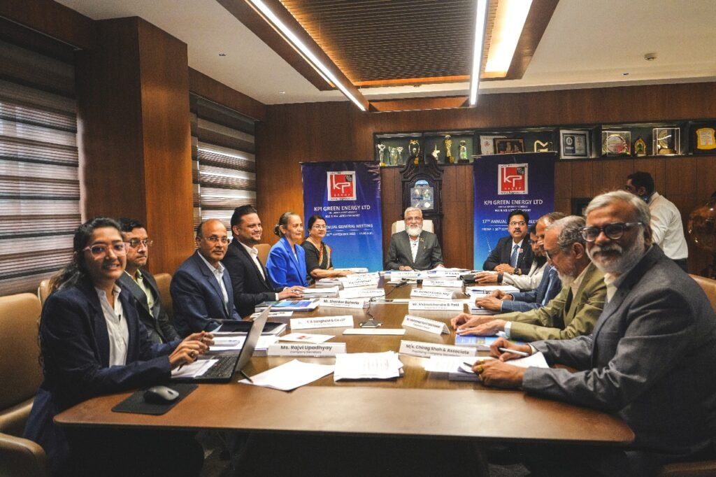 KP Group’s Triple AGM Triumph Signals Bold Green Future For India’s Energy Landscape