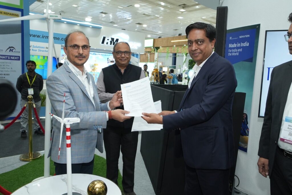 Senvion India signs MoU with Integrum for up to 50 4.2M160 wind turbines across five Indian states