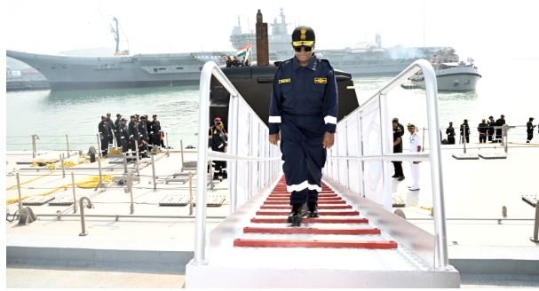 President Droupadi Murmu Takes Sortie in Submarine – INS Vaghsheer