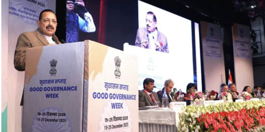 Jitendra Singh Launches Five Transformative Digital Reforms to Strengthen Transparent, Citizen-Centric Administration