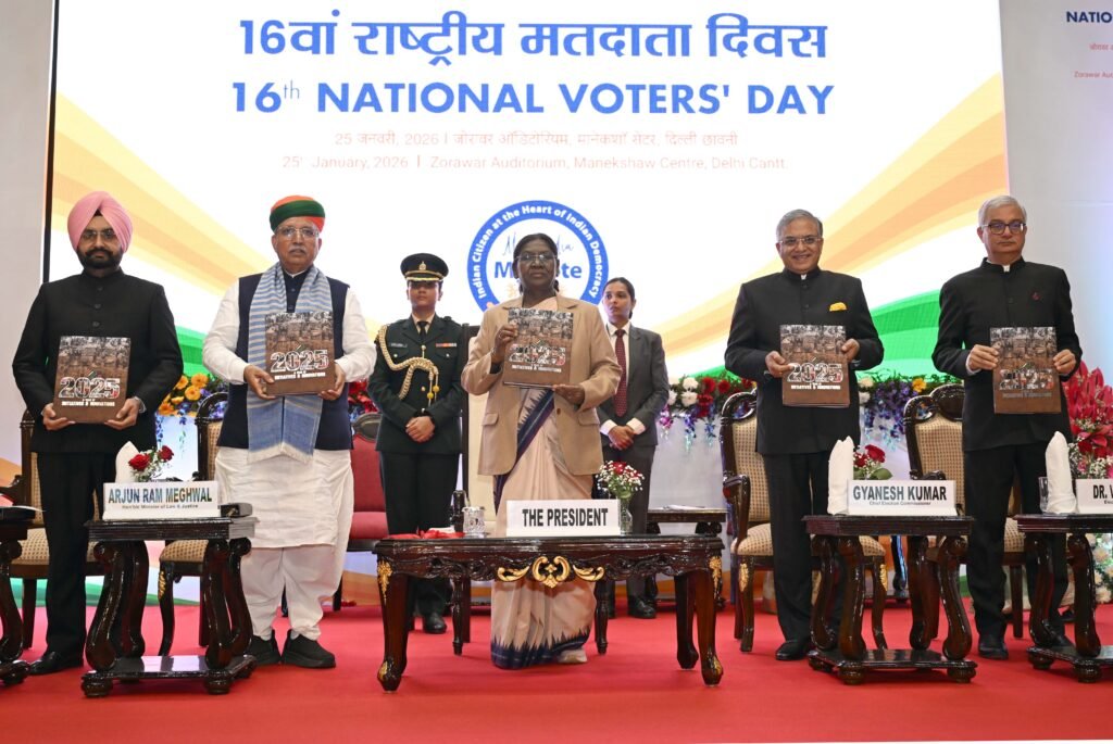 Voting is not merely a Potlitical Expression; It is a reflection of citizens’ faith in the Democratic Process of Election: President Droupadi Murmu