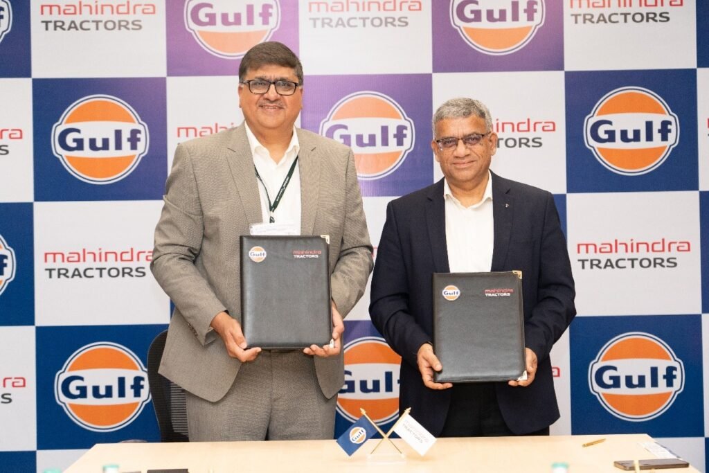 Gulf Oil and Mahindra Tractors Deepen Decade-Long Alliance with Multi-Year Agreement Renewal Gulf Oil and Mahindra Tractors Deepen Decade-Long Alliance with Multi-Year Agreement Renewal