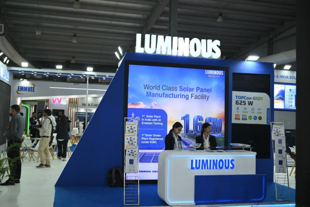 Luminous Power Technologies Showcases its Complete Solar and Energy Storage Portfolio at Intersolar India 2026 Luminous Power Technologies Showcases its Complete Solar and Energy Storage Portfolio at Intersolar India 2026