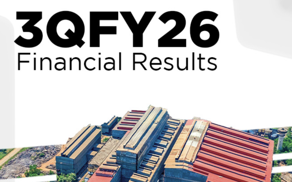 Tata Steel Reports Strong EBITDA of ₹8,309 Cr in Q3, ₹24,894 Cr for Nine Months