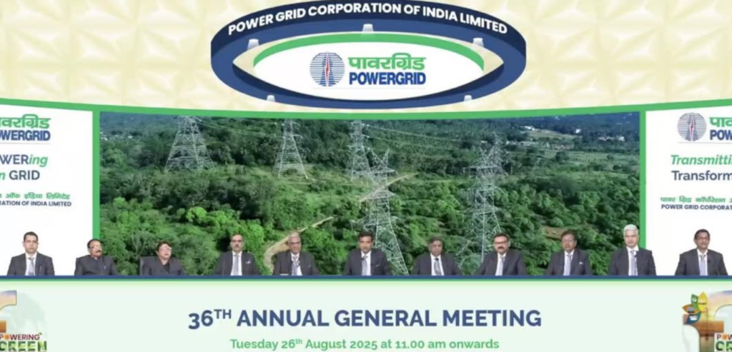 POWERGRID Convenes 36th Annual General Meeting POWERGRID Convenes 36th Annual General Meeting