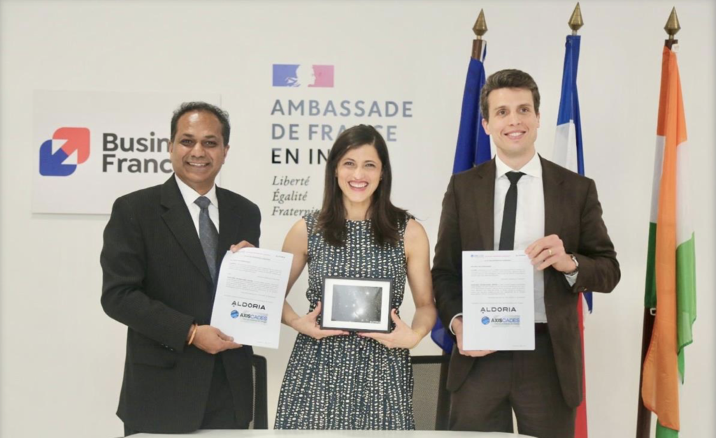 AXISCADES Technologies Signs Agreement With France for Enhancing India’s Capability in Space Situational Awareness AXISCADES Technologies Signs Agreement With France for Enhancing India’s Capability in Space Situational Awareness