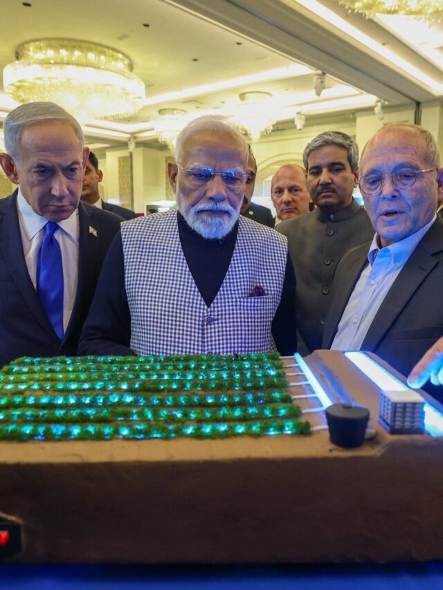 Prime Minister Narendra Modi in Israel